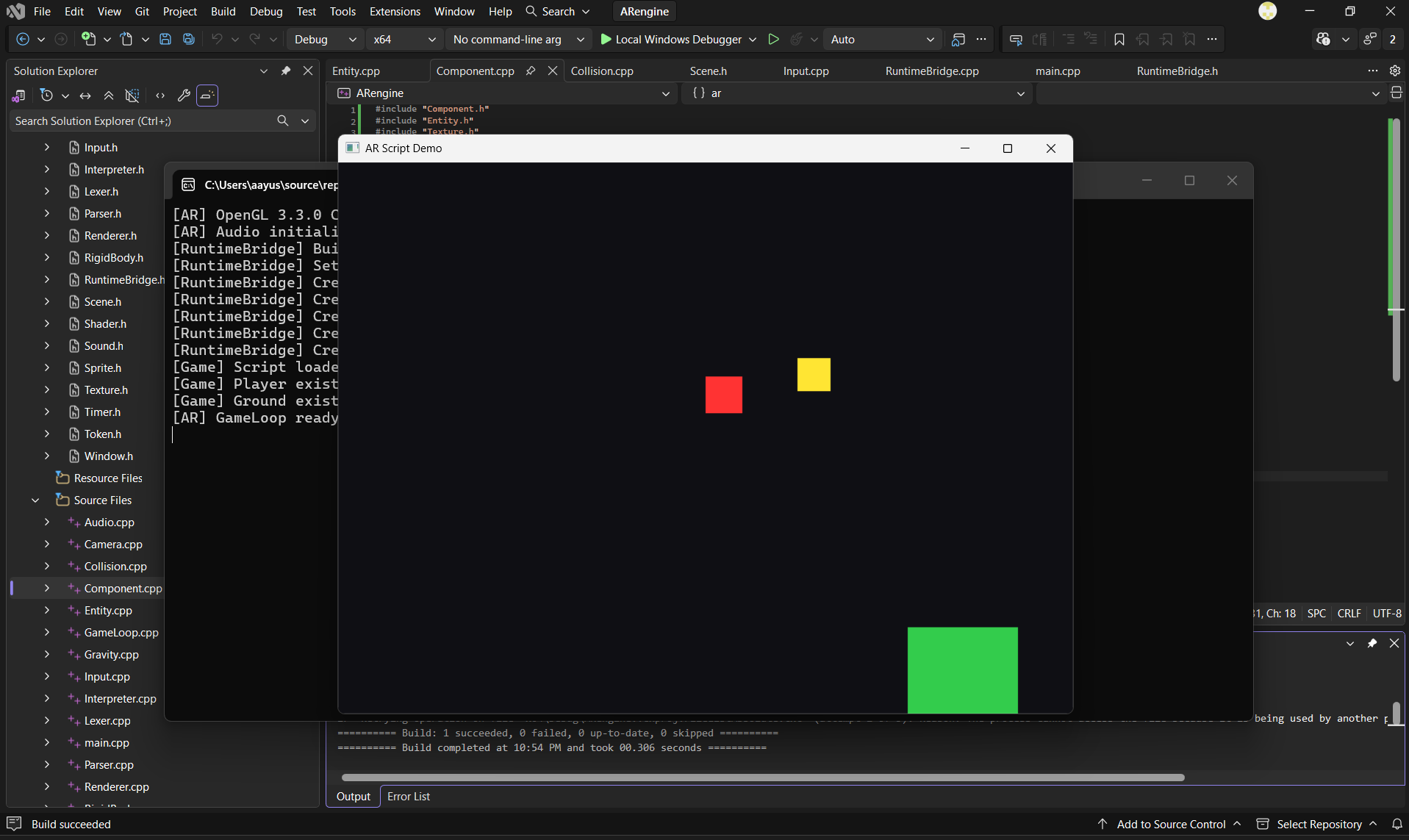 AR Game Engine Gameplay